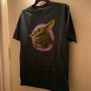 The Mandalorian Forest Green Men’s T-Shirt Size Large L NWOT New The Child